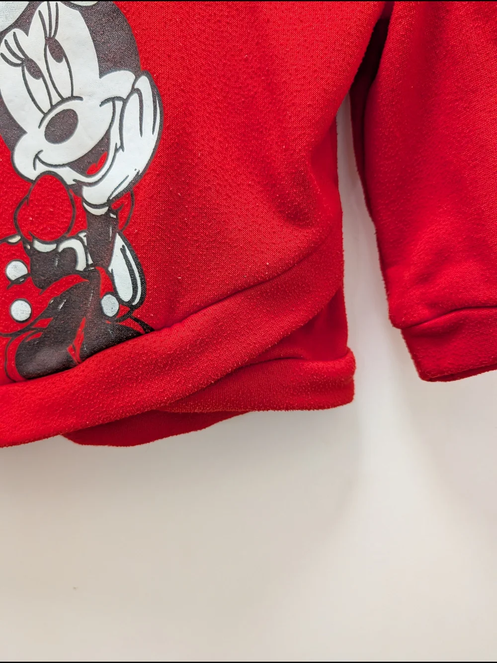 Disney Minnie Mouse Red Hoodie for Kids 4T